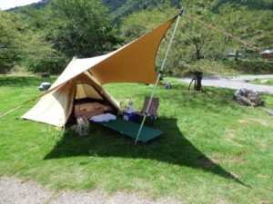 ついに梅雨明け 炎天下の粕川オートキャンプ場(後編)