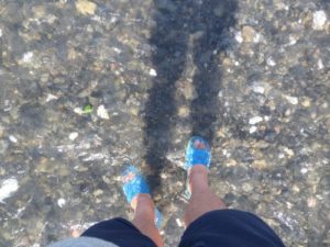 ついに梅雨明け　炎天下の粕川オートキャンプ場（前編）