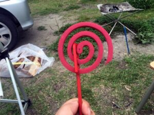 赤いパワー森林香立てとしてエリッゼステーク18cmは使えるか?