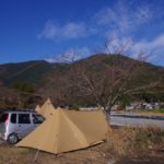 粕川オートキャンプ場 今年のラストキャンプ