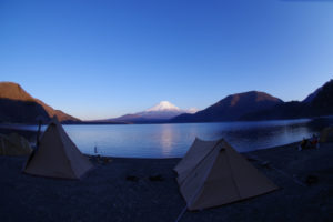 ゆるキャンの聖地 浩庵キャンプ場で富士山に癒される その1