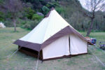 進化したOgawaのワンポールテント グロッケ12 T/Cの初張り