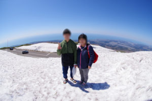 平成と令和をつなぐファミリーキャンプ旅 日本海と鳥海山