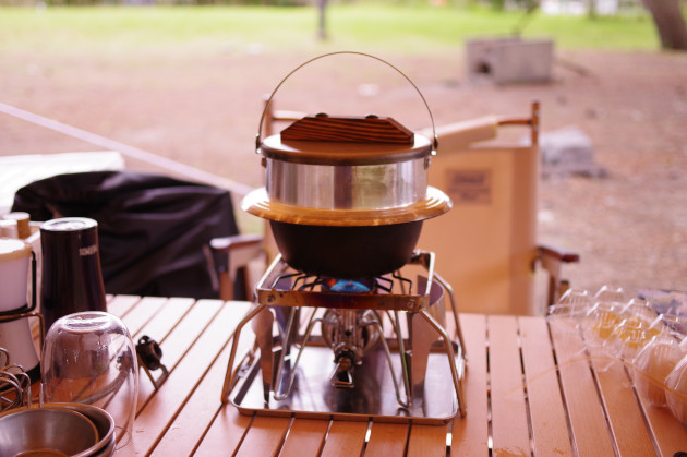 ユニフレームのキャンプ羽釜で美味しくご飯を炊く方法 | おっさんソロキャンプ道