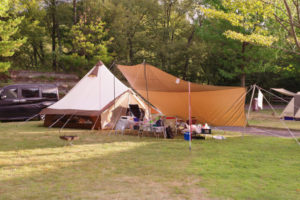 経ヶ丸オートキャンプ場 台風10号の来ないうちに
