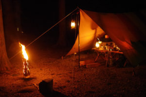 めいほうキャンプ場でソロキャンプ