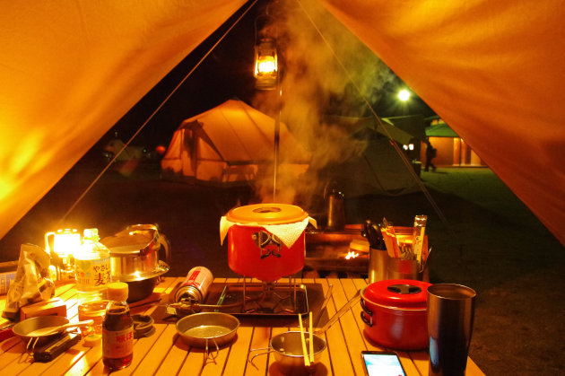 ささゆりの湯キャンプ場 キャンプで冷えたご飯を温める方法とは？