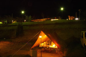 ささゆりの湯キャンプ場 金曜日にチェックインしたらキャンプ場は空いているか?