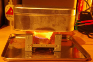 メスティンとエスビットを使って自動炊飯の再チャレンジに成功！