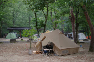 クオーレふれあいの里で緊急事態宣言解除後のソロキャンプ