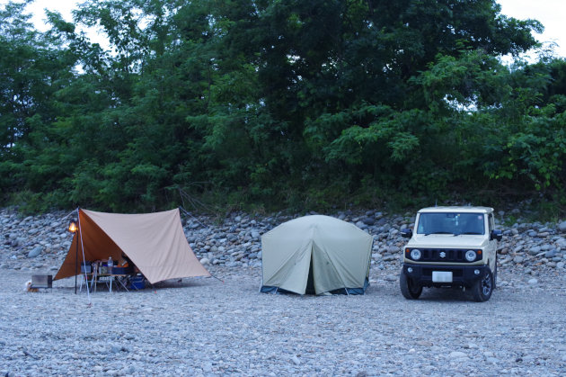 今日はキャンプ場以外で野宿をする おっさんソロキャンプ道