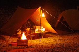 眠れなかった野宿の夜のこと