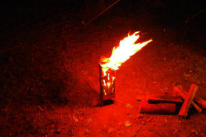 夏の終わりに2度目の野営へ 前編