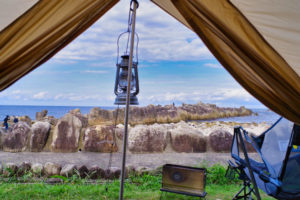 秋の初風吹く4連休の鮎川園地キャンプ場 第五話