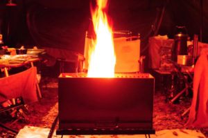 獣の気配を感じる野営地 第二話