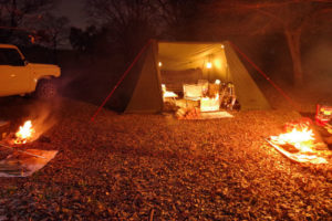 焚き火を囲んでソログルキャンプ 前編