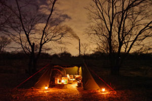 この冬初めて薪ストーブを使ったソロキャンプ 前編