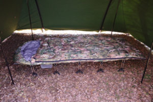 安い中華製の羽毛寝袋でも冬キャンプで十分使えた