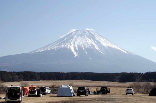 富士山とお別れ