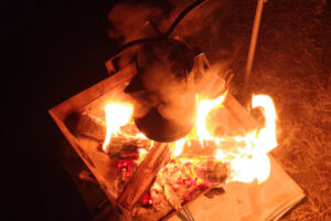 野営地での最後のキャンプ 中編