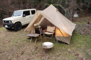 兵庫県の無料 白糸の滝キャンプ場へ 第一話