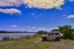 新たな野営地を探して泊まる 後編