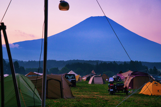 ふもとっぱらで富士山の絶景を眺めたい夫婦の夏キャンプ 第四話