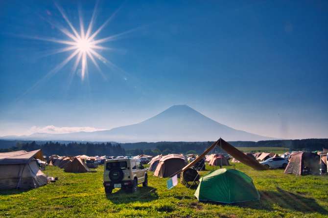ふもとっぱらで富士山の絶景を眺めたい夫婦の夏キャンプ 第三話