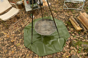 チクチクしない焚き火シートはDODのタキビバビデブーがおすすめ