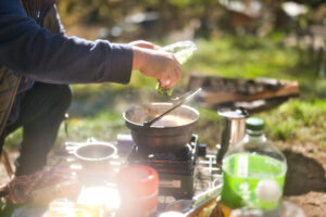 星が輝く銀河もみじキャンプ場でグランピング 後編