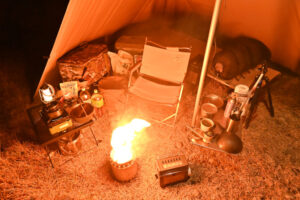 ソロストーブキャンプファイヤーでペレット燃料の燃やしかた