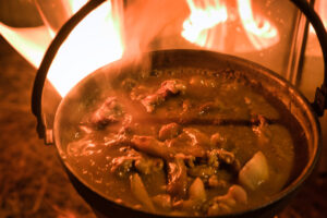秋の終わりのソロキャンプで温かいカレーライスを食べる 前編