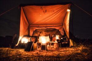 2021年最後のソロキャンプは野営地で 前編