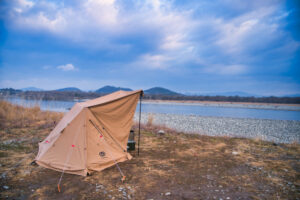 2021年最後のソロキャンプは野営地で 後編