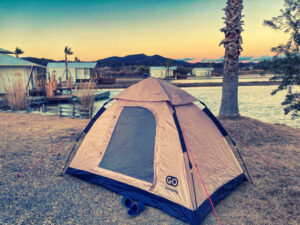 設営が超簡単！GOGlampingのワンタッチテント（1-2人用）の紹介