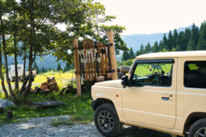 夏休みの終わりにおじろじろキャンプ場で快適ソロキャンプ