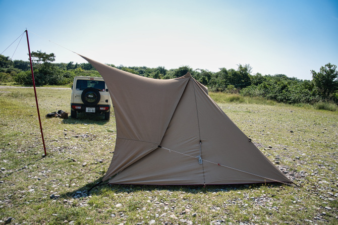 テンマクデザインパンダTC+/熱田野営具シルス170TCセットおまけ付き 