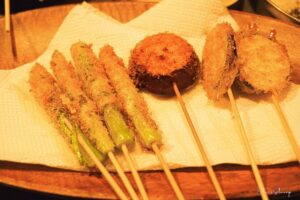 奥飛騨温泉 平湯キャンプ場でデュオキャンプ 串揚げ編