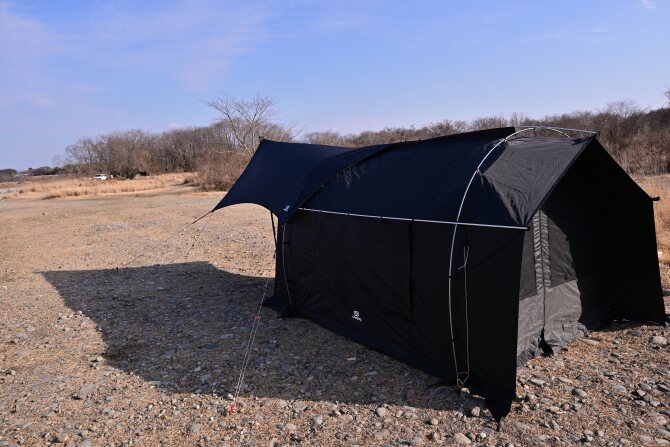 KANUタープでシルエットよし