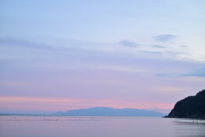 夕日１