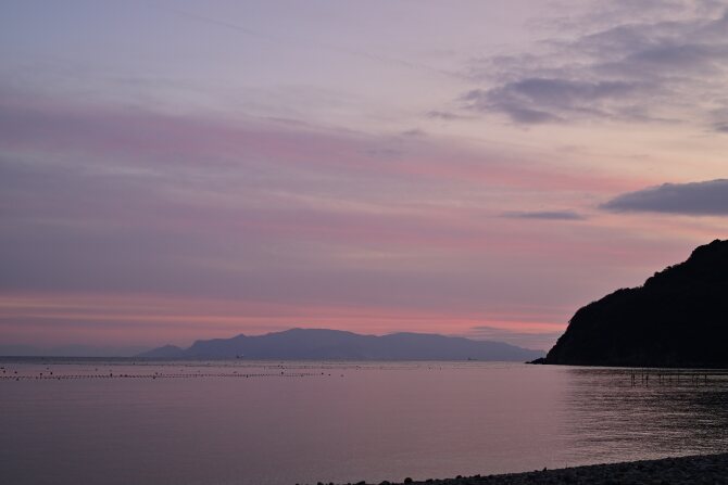 夕日２