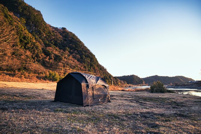 美しい河川の風景
