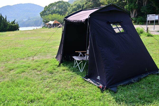 CABINロッジテント正面斜め