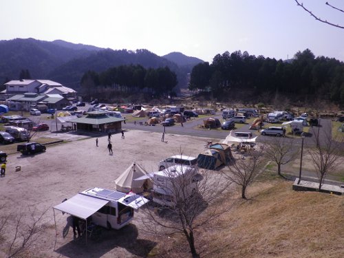 ささゆりの湯 俯瞰したところ