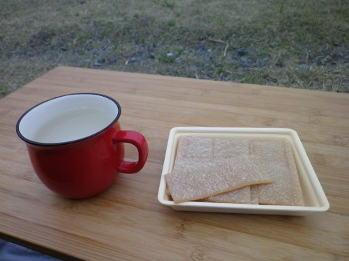粕川オートキャンプ場 生八つ橋
