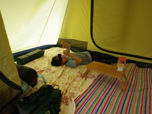 ささゆりの湯キャンプ場01くつろぎ