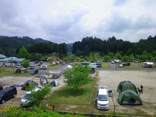 ささゆりの湯キャンプ場01風景