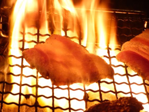 エバーグレ02_焼き肉では無くて肉が燃える