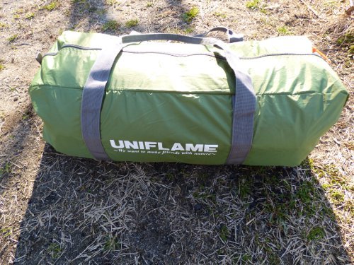 最強のソロ用2ルームテント ユニフレームのユニツアー3