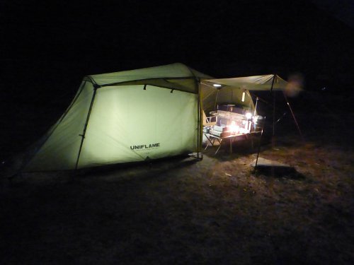 ミニ２ルームテントをソロキャンプで使いたい理由